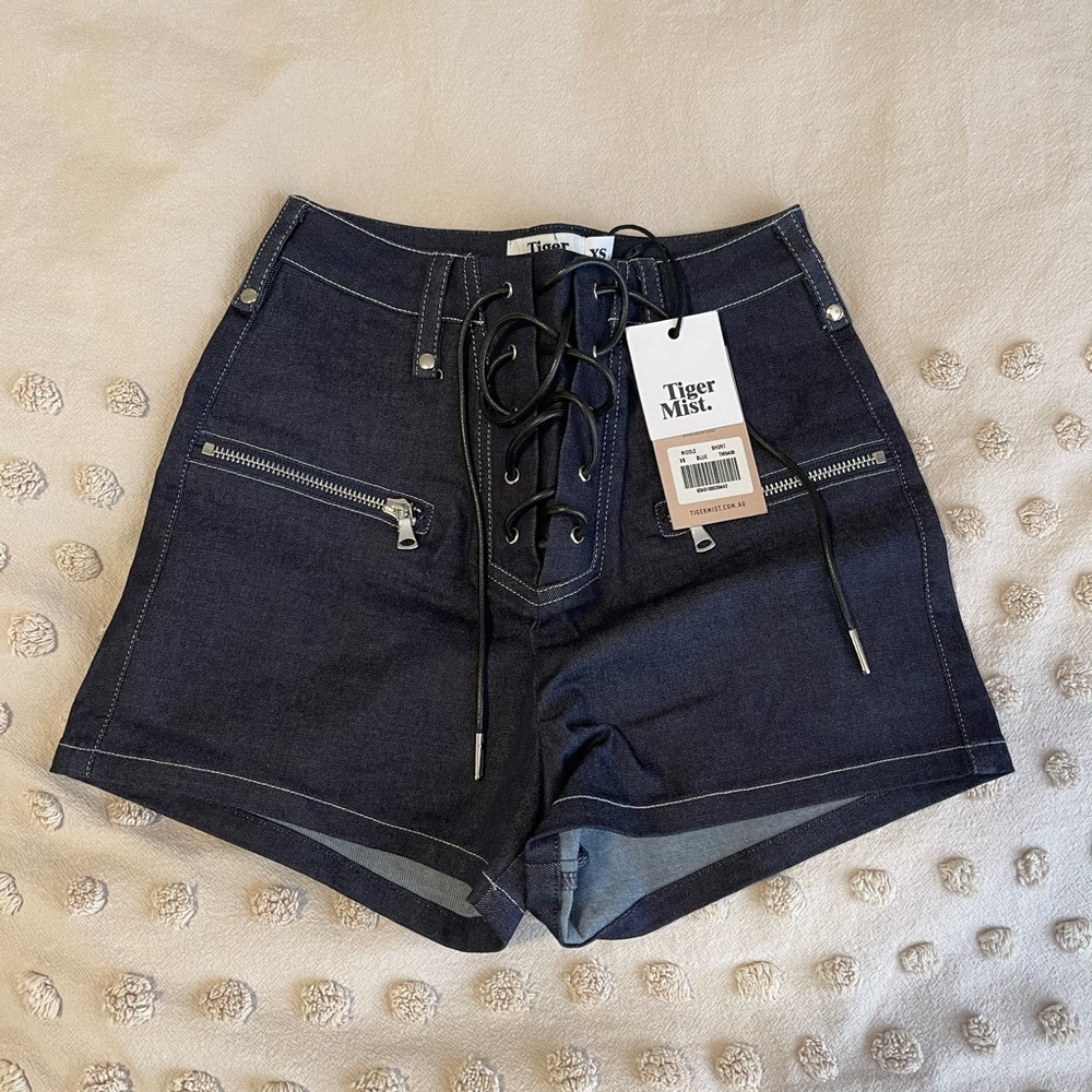 Tiger Mist high waisted shorts NWT